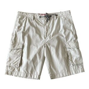 NWT UNIONBAY Mens Khaki Cargo Shorts Size 38